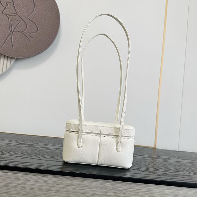 CC grained calfskin small vanity AP5067 white