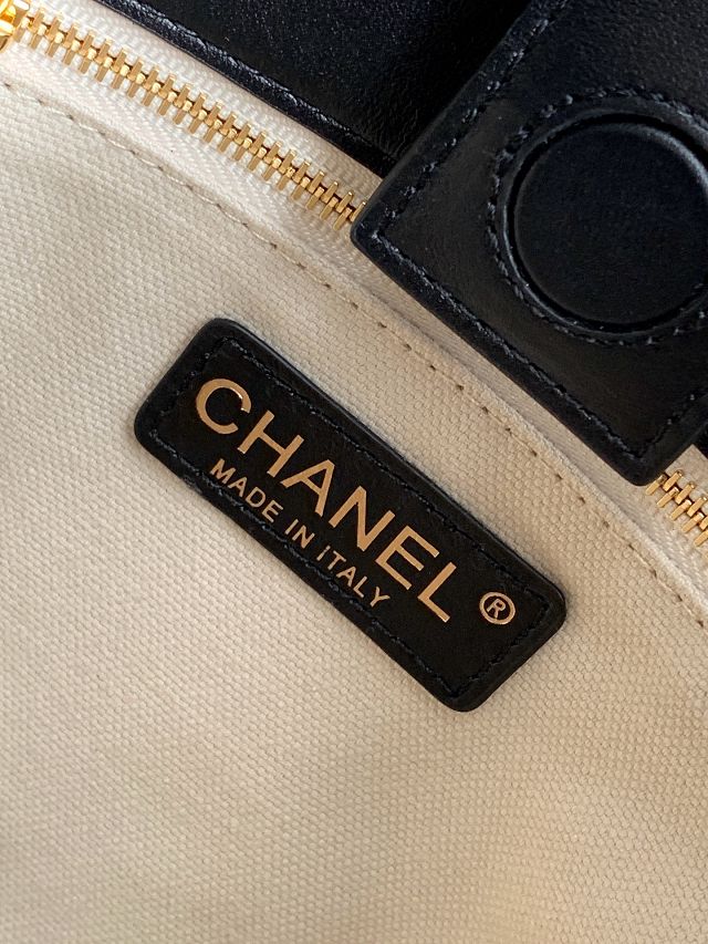 CC calfskin bucket bag AS6268 black