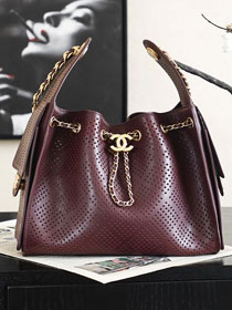 CC calfskin 25 small handbag AS5293 bordeaux