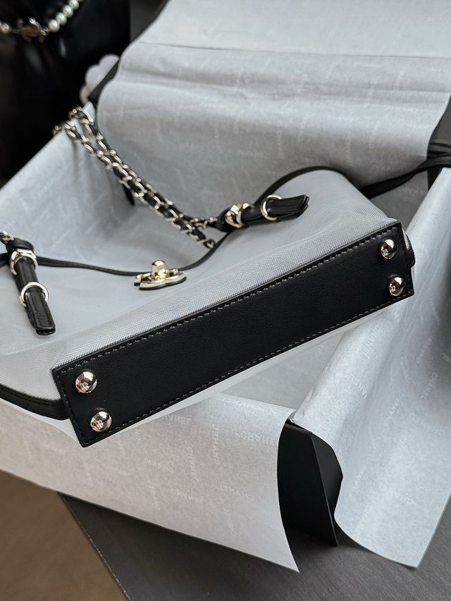CC mesh small tote bag AS6015 black