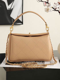 CC lambskin small hobo bag AS6255 beige
