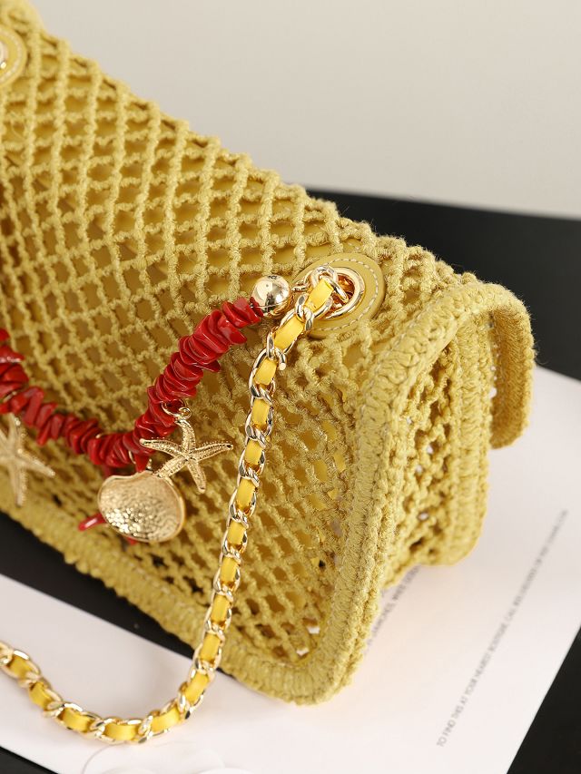 CC tweed mini flap bag AS6156 