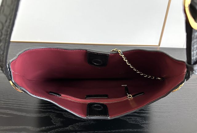 CC crocodile calfskin small hobo handbag AS6602 