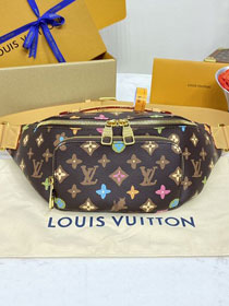 Louis vuitton original monogram canvas rush bumbag M24858 brown