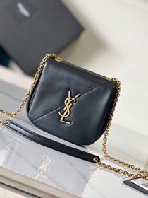 YSL original lambskin jamie 4.3 nano chain bag 766756 black