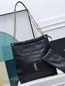 YSL original lambskin jamie 4.3 pochon bag 781666 black