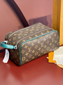 Louis vuitton original monogram canvas locker dopp kit M12641