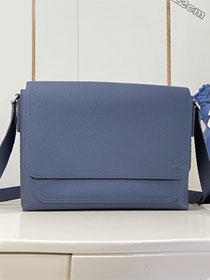 Louis vuitton original calfskin speed messenger bag M15267 blue