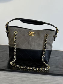 CC suede mini tote bag AS5635 grey